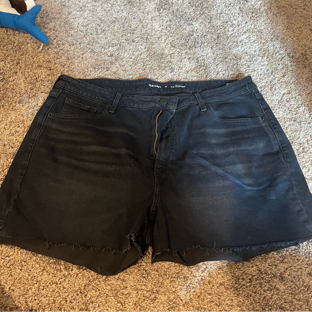 Old navy high rise og straight shorts